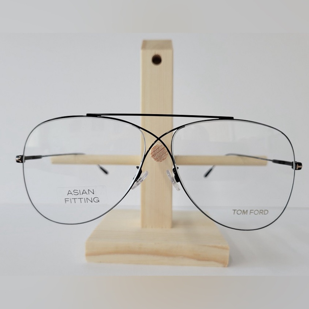 Tom Ford TF-5531 Eyeglasses Aviator Black New